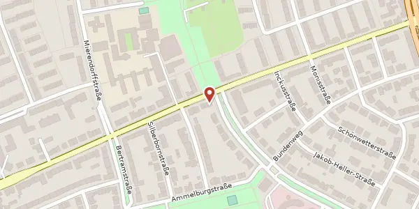 Karte der Umgebung von Kaiser-Sigmund-Str. 81, 60320 Frankfurt