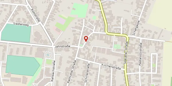 Karte der Umgebung von Hauptstraße 25, 67141 Neuhofen