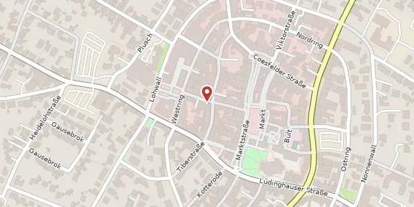 Karte der Umgebung von Tibergasse 2, 48249 Dülmen