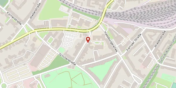 Karte der Umgebung von Goethestraße 5, 52064 Aachen