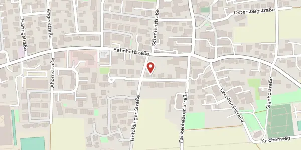 Karte der Umgebung von Am Baumgarten 8, 85635 Höhenkirchen-Siegertsbrunn