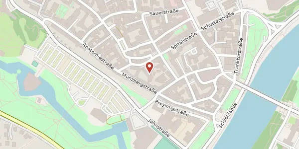 Karte der Umgebung von Wagnerwirtsgasse 10, 85049 Ingolstadt
