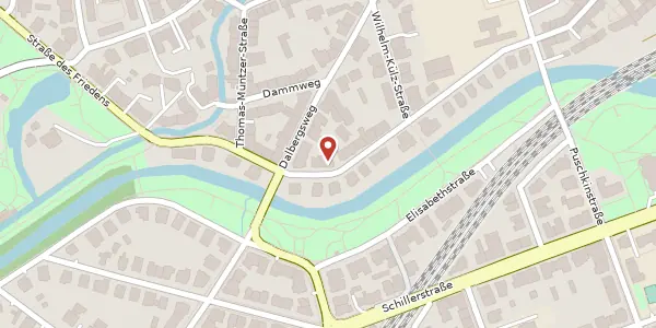 Karte der Umgebung von Kartäuserstraße 37, 99084 Erfurt