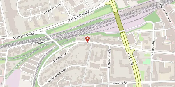 Karte der Umgebung von Von-der-Heydt-Str. 69, 44629 Herne