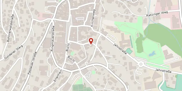 Karte der Umgebung von Chorreihe 3, 94065 Waldkirchen