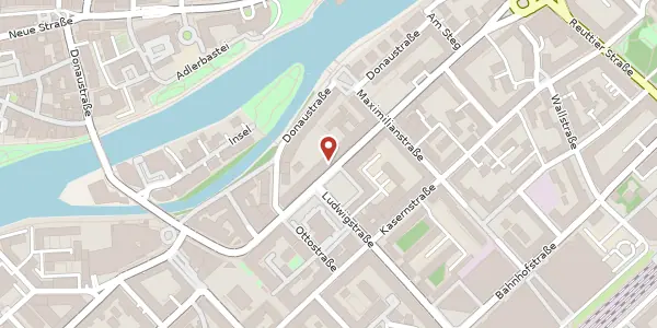 Karte der Umgebung von Augsburger Str. 18, 89231 Neu-Ulm