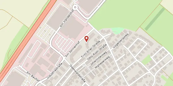 Karte der Umgebung von Am Sonnenhof 12, 97076 Würzburg