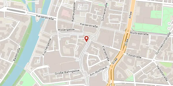 Karte der Umgebung von Fleiner Straße 37, 74072 Heilbronn