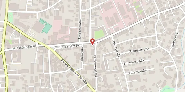 Karte der Umgebung von Heerstr. 24, 94315 Straubing