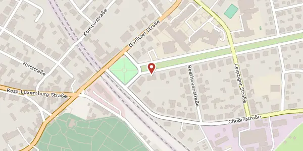Karte der Umgebung von Weinauallee 2, 02763 Zittau