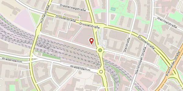 Karte der Umgebung von Krüsistraße 15, 22305 Hamburg