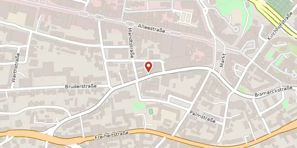 Karte der Umgebung von Blumenstr. 24, 42853 Remscheid