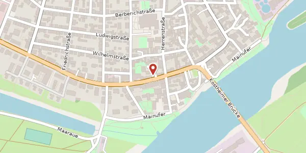 Karte der Umgebung von Hauptstr. 128, 55246 Mainz-Kostheim