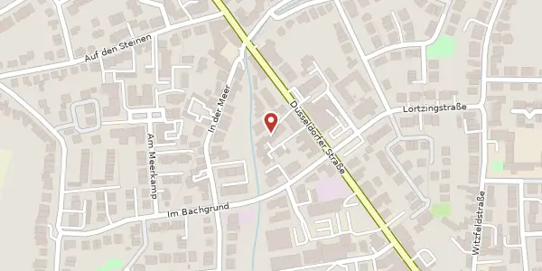 Karte der Umgebung von Düsseldorfer Str. 41c, 40667 Meerbusch