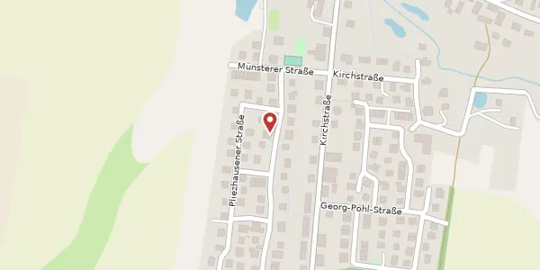 Karte der Umgebung von Pliezhausener Straße 10, 08141 Reinsdorf