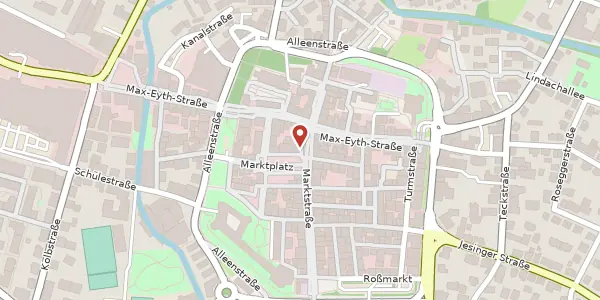 Karte der Umgebung von Marktstraße 22, 73230 Kirchheim/Teck