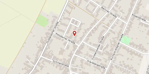 Karte der Umgebung von Mecklenburger Str. 61, 41515 Grevenbroich