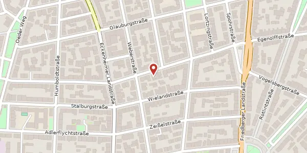 Karte der Umgebung von Neuhofstr. 41, 60318 Frankfurt