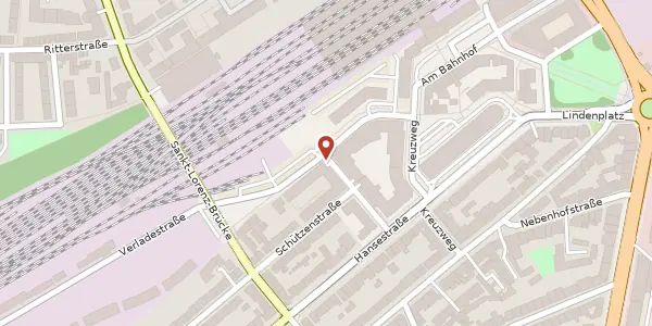 Karte der Umgebung von Hermann-Lange-Str. 10, 23558 Lübeck