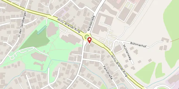 Karte der Umgebung von Waldstr. 27, 49808 Lingen