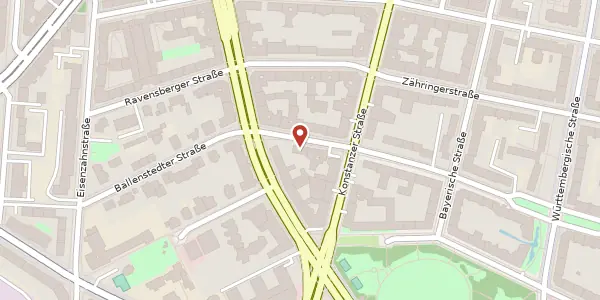 Karte der Umgebung von Wittelsbacherstraße 21, 10707 Berlin