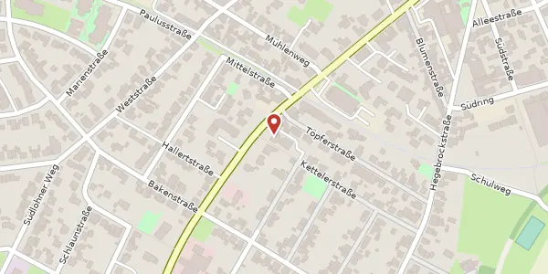 Karte der Umgebung von Eschstr. 71, 48703 Stadtlohn