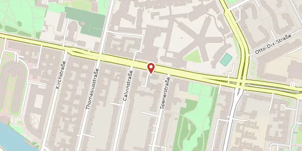 Karte der Umgebung von Alt-Moabit 115, 10559 Berlin
