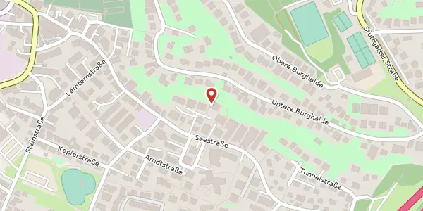 Karte der Umgebung von Seestraße 63/4, 71229 Leonberg