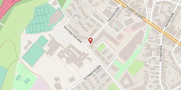 Karte der Umgebung von Heussstr. 49, 52078 Aachen