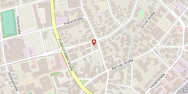 Karte der Umgebung von Ziehtenstr. 15, 33330 Gütersloh