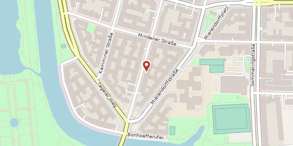 Karte der Umgebung von Tauroggener Straße 5, 10589 Berlin