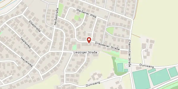 Karte der Umgebung von Dresdener Str. 20, 84036 Landshut