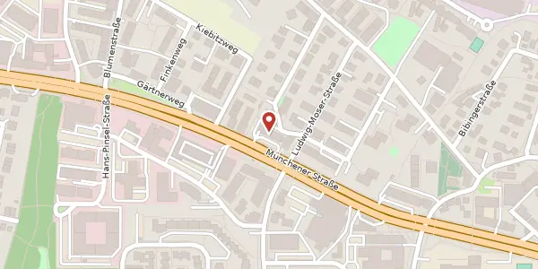 Karte der Umgebung von Münchener Str. 19, 85540 Haar