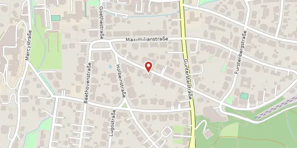 Karte der Umgebung von Schwaighofstraße 14, 79100 Freiburg im Breisgau
