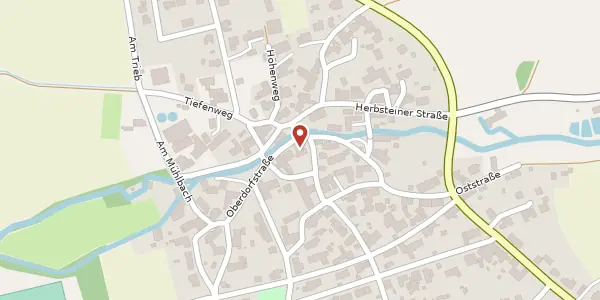 Karte der Umgebung von Oberdorfstr. 6, 36358 Herbstein