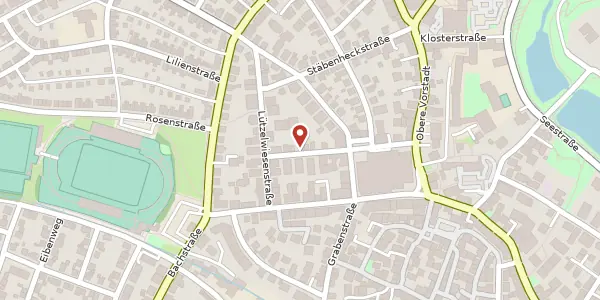 Karte der Umgebung von Hirsauer Straße 22, 71063 Sindelfingen