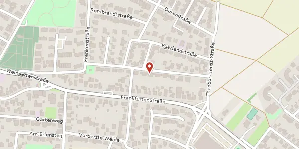 Karte der Umgebung von In den Nußgärten 27, 61231 Bad Nauheim