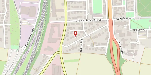 Karte der Umgebung von Salonallee 20, 71638 Ludwigsburg
