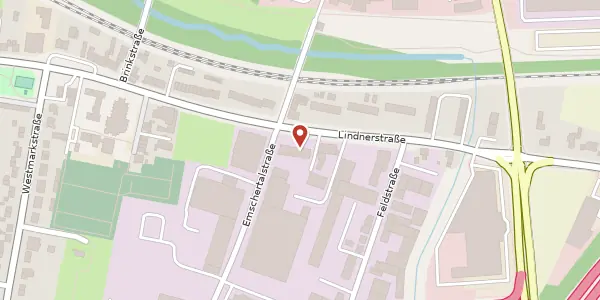 Karte der Umgebung von Lindnerstr. 165, 46149 Oberhausen