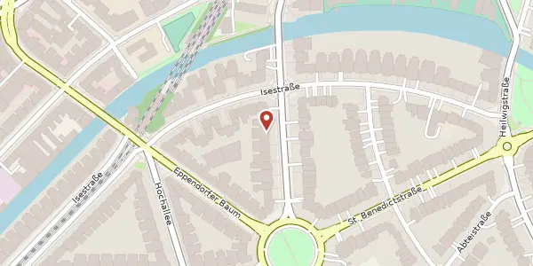 Karte der Umgebung von Oderfelder Straße 15, 20149 Hamburg