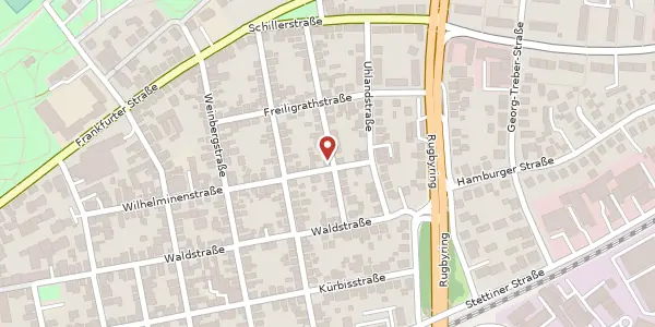 Karte der Umgebung von Goethestr. 31, 65428 Rüsselsheim