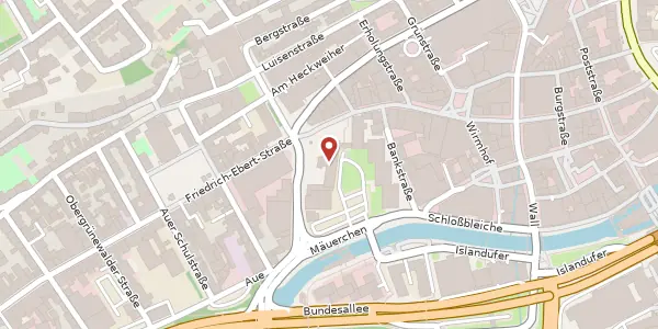 Karte der Umgebung von Kasinostr. 19-21, 42103 Wuppertal