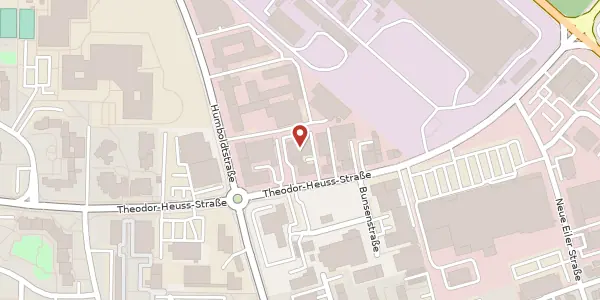 Karte der Umgebung von Theodor-Heuss-Straße 43, 51149 Köln