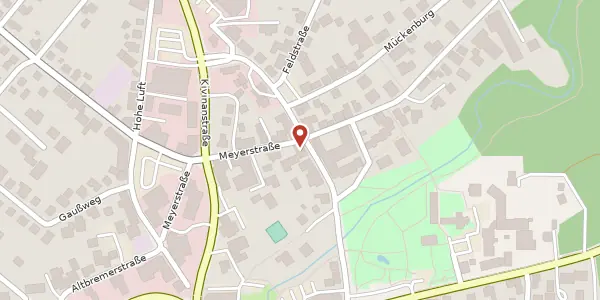 Karte der Umgebung von Labesstraße 19, 27404 Zeven