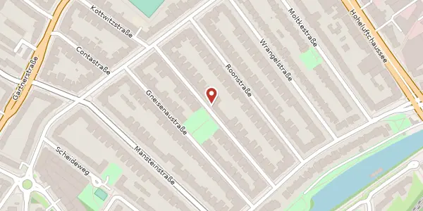Karte der Umgebung von Kottwitzstraße 28, 20253 Hamburg