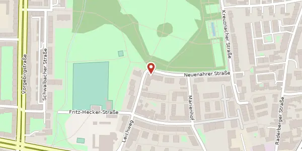 Karte der Umgebung von Neuenahrer Str. 37, 50967 Köln