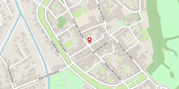 Karte der Umgebung von Kamper Str. 5-9, 47495 Rheinberg
