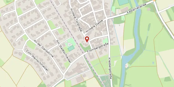 Karte der Umgebung von Hintere Torstraße 34, 97941 Tauberbischofsheim