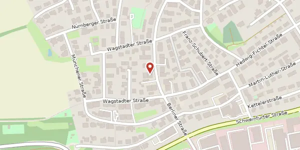 Karte der Umgebung von Berliner Str. 13, 97616 Bad Neustadt