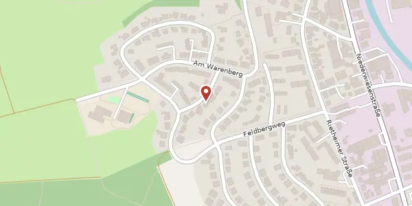 Karte der Umgebung von Blauenweg 5, 78050 Villingen-Schwenningen